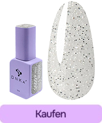 DNKa Gel-Lack Nr. 0095 hellgrau mit Glitzer
